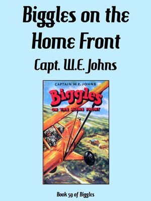 cover image of Biggles on the Home Front